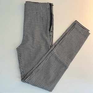 Zara Monochrome Checkered Trousers